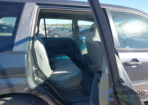 2005 Honda Pilot Lx из США, поврежденный, VIN 2HKYF18145H566144